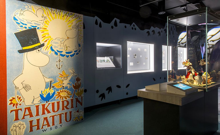 Moomin museum located in Tampere, Finland