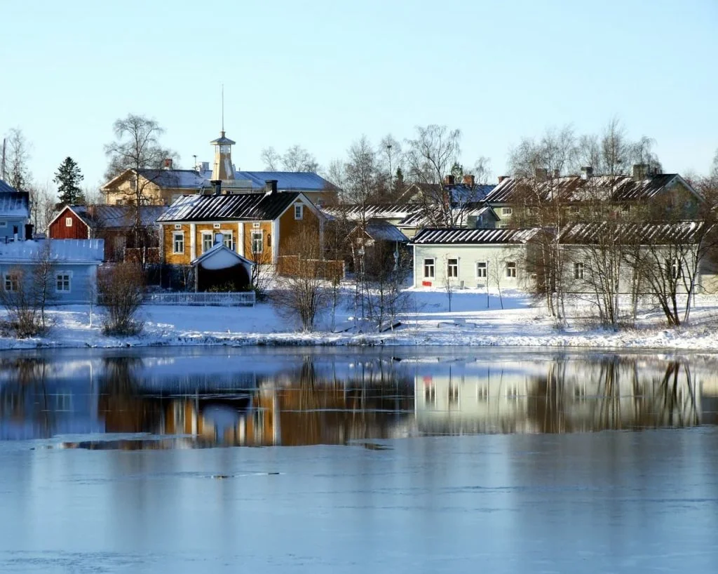 The city of Oulu is located in the North Ostrobothnia region.