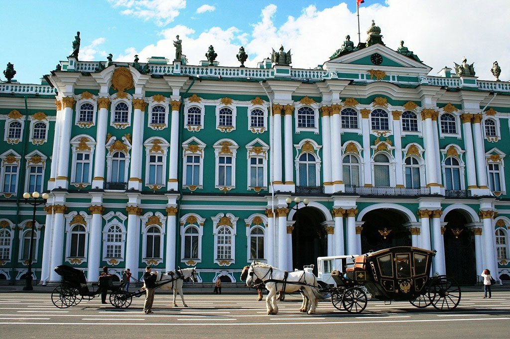 Palacio de invierno de San Petersburgo
