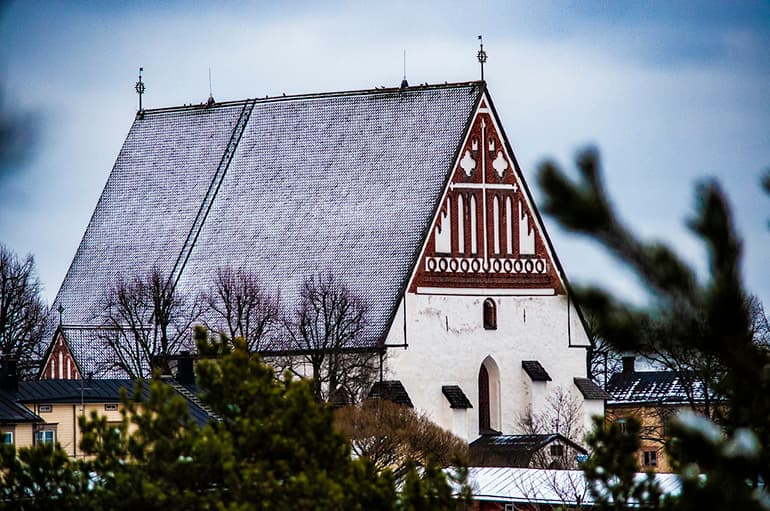Porvoo Cathedral has hosted some major religious events